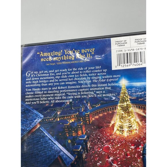 The polar express dvd tom hanks 100 min 2004 movie copyright English READ - Picture 5 of 5